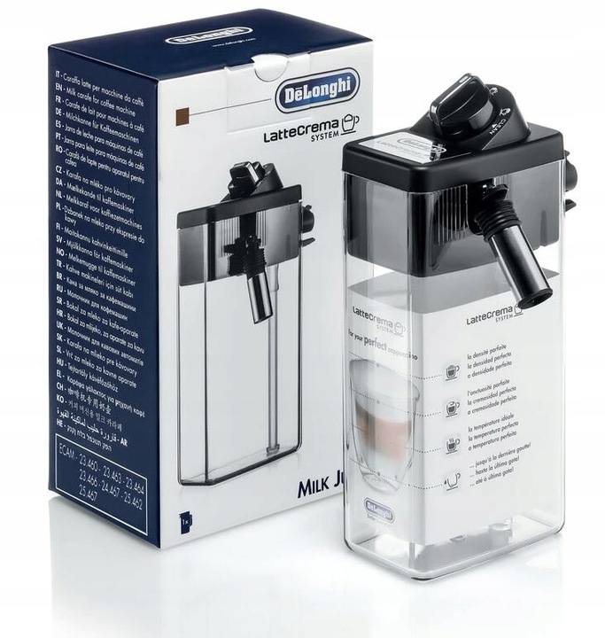 Automatický espresso kávovar De'Longhi DLSC012 1 W, transparentný